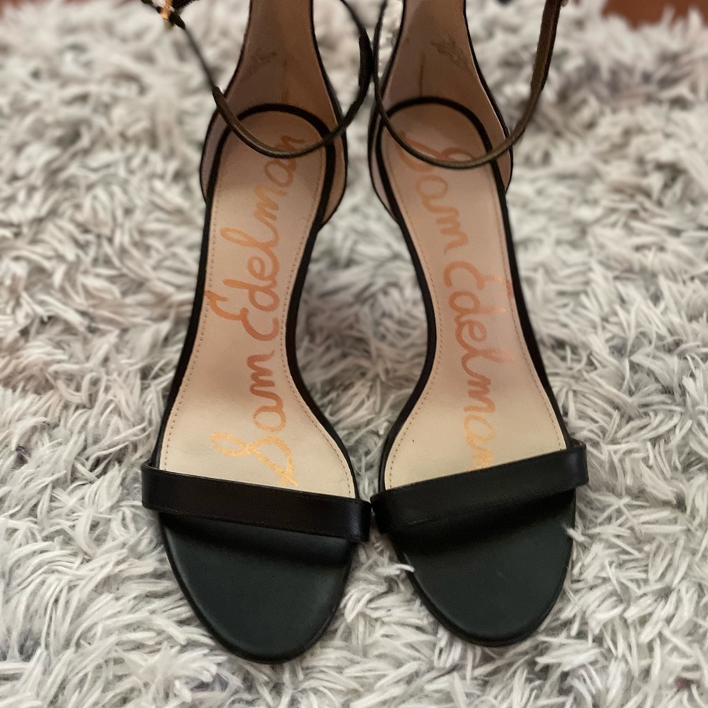 Sam Edelman ankle strap heels. Size 7